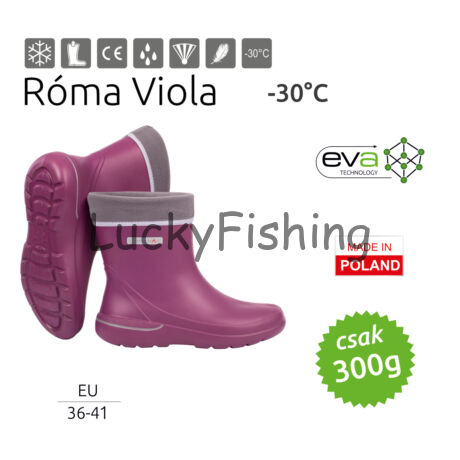 Camminare – Róma női EVA csizma Viola (-30°C) Méret: 39