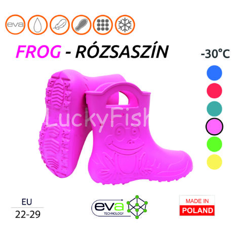 Camminare – Frog EVA gyerekcsizma RÓZSASZÍN (-30°C) 28/29