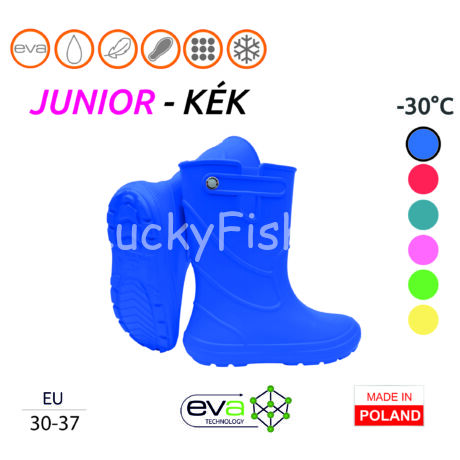 Camminare – Junior EVA gyerekcsizma KÉK (-30°C) Méret: 32-33