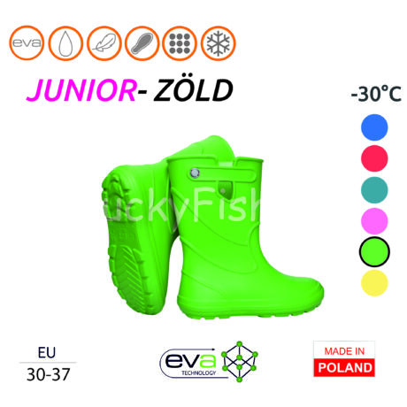 Camminare – Junior EVA gyerekcsizma ZÖLD (-30°C) Méret: 36-37