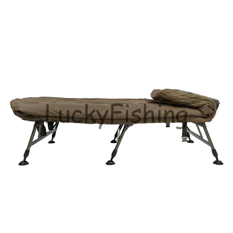 Fox Flatliner X System 6 Lábas Horgász Ágy Hálózsák Szettel 217x94x42cm