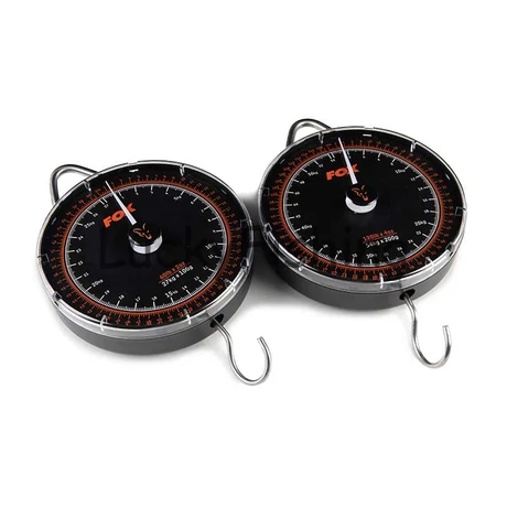 Fox Dial Scales Horgász Mérleg 120lb (54kg)