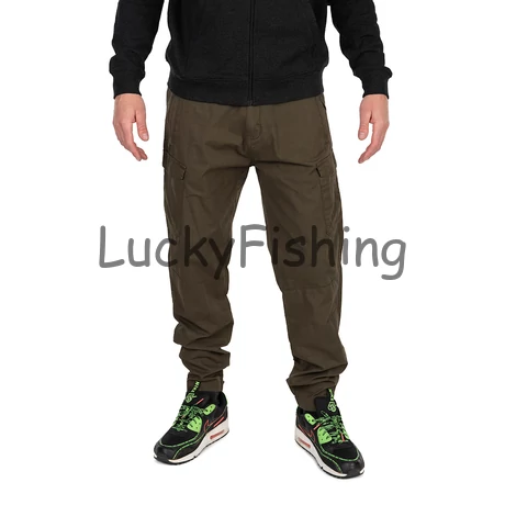 Fox Collection LW Cargo Trouser - Green&Black - 3XL