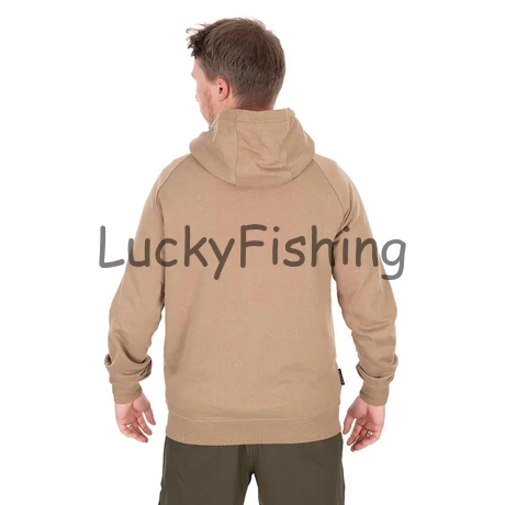 Fox Collection LW Zip Hoody – Tan Ltd Cipzáras Kapucnis Pulóver – Limitált szín - S