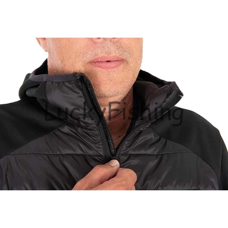 Fox Collection Hybrid Jacket Black/Orange Dzseki - M