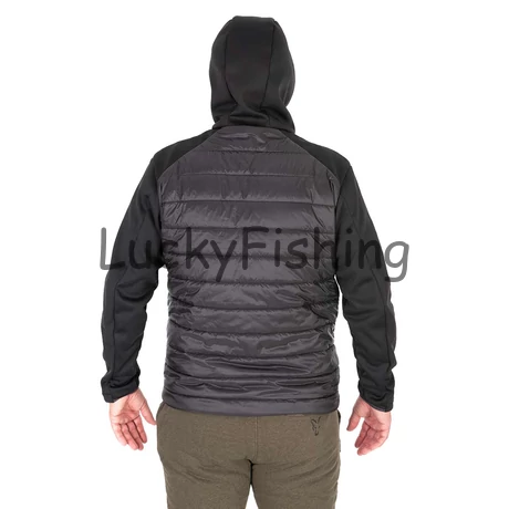 Fox Collection Hybrid Jacket Black/Orange Dzseki - M