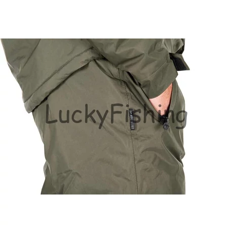 Fox Collection Winter Suit - Kétrészes Thermo ruha Szett - Zöld - 3XL