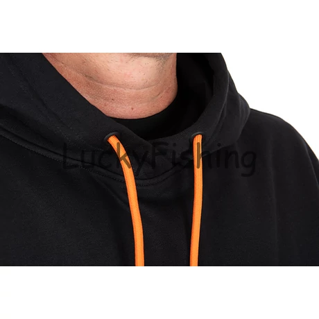FOX Classic Hoody  - Pulóver - Fekete/Narancs - L