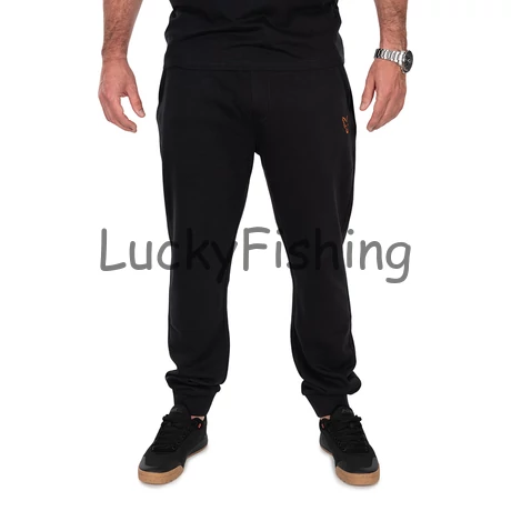 FOX Classic Jogger - Szabadidőnadrág - Fekete/Narancs - 3XL