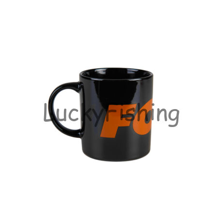 Fox Black and Orange Logo Ceramic Mug Bögre
