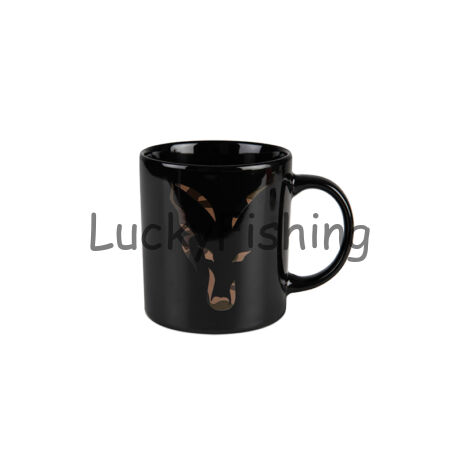 Fox Black and Camo Head Ceramic Mug - KERÁMIA Bögre