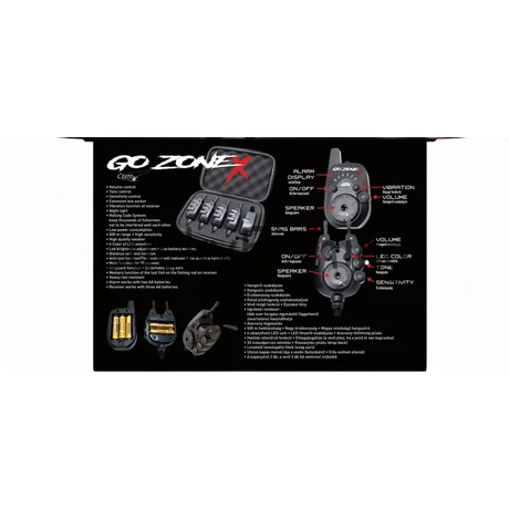 GO ZONE X Kapásjelző Szett 2+1