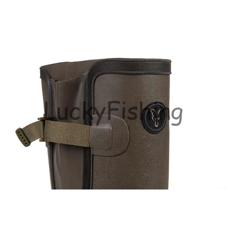 Fox Neoprene Lined Camo khaki Wellies Csizma UK10 EU44