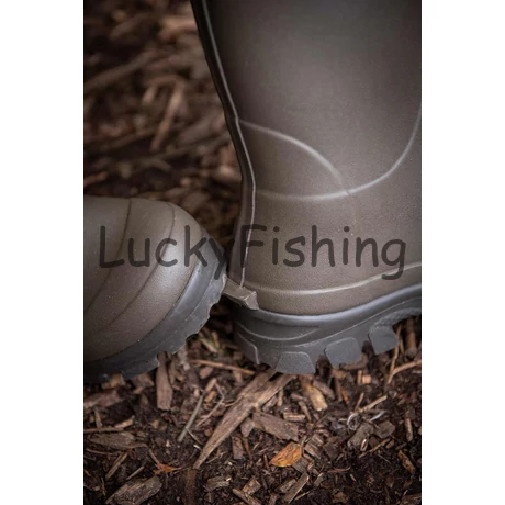 Fox Neoprene Lined Camo khaki Wellies Csizma UK10 EU44