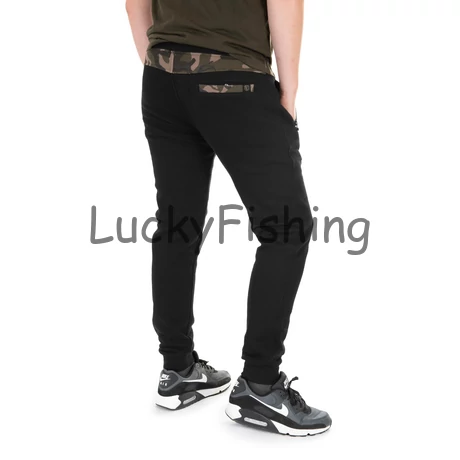 Fox Black/Camo Print Jogger Melegítő Nadrág - XL