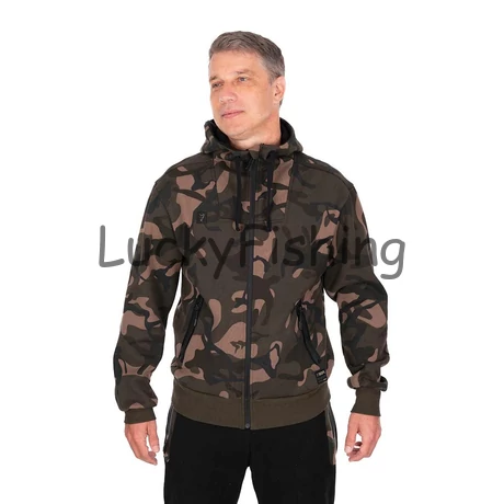 Fox Premium 310 Zipped Hoodie - Camo - Zipzáras Pulcsi - 2XL