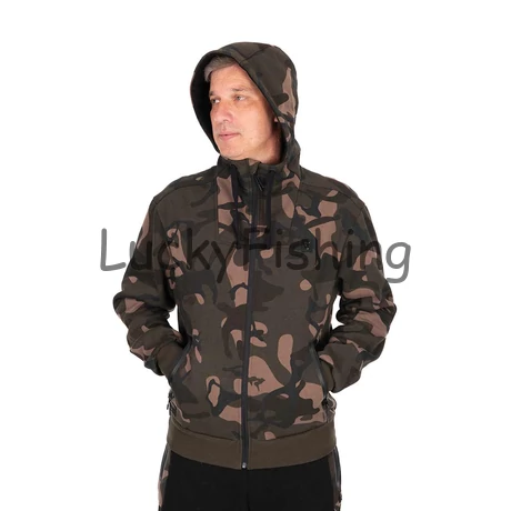 Fox Premium 310 Zipped Hoodie - Camo - Zipzáras Pulcsi - 2XL