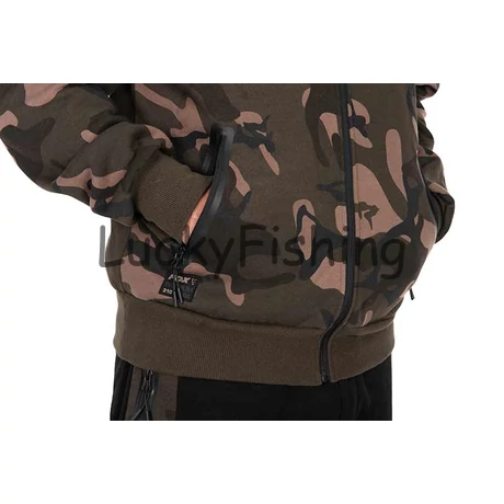 Fox Premium 310 Zipped Hoodie - Camo - Zipzáras Pulcsi - 2XL