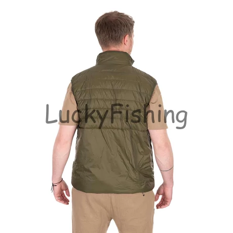 Fox Olive Quilted 100 Gilet Olive Mellény - L