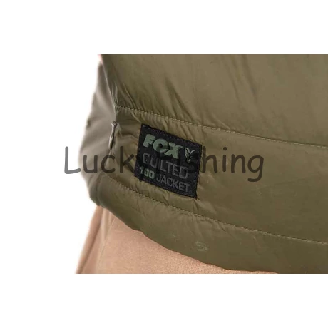 Fox Olive Quilted 100 Gilet Olive Mellény - L