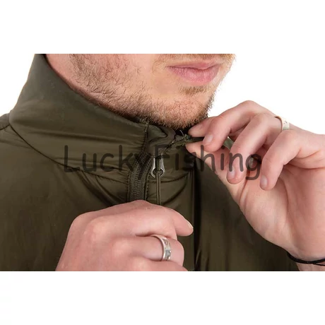 Fox Olive Quilted 100 Gilet Olive Mellény - L