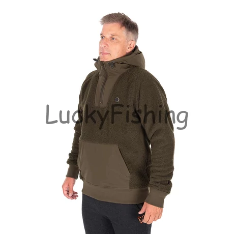 Fox Olive Sherpa Hybrid Jacket – Horgász Kabát – M