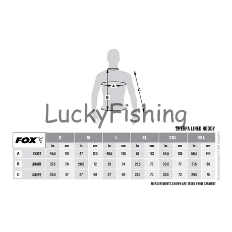 FOX Camo Full Zip Prem Sherpa 310 Hoodie Pulóver - 2XL