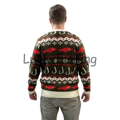 Fox Xmas Jumper – Karácsonyi pulóver - 2XL