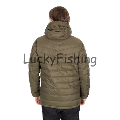 FOX Explorer Downfill Packaway Khaki Jacket - Pehelykabát - L