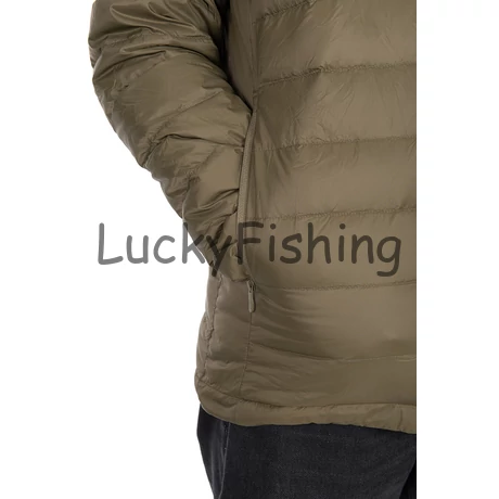 FOX Explorer Downfill Packaway Khaki Jacket - Pehelykabát - L