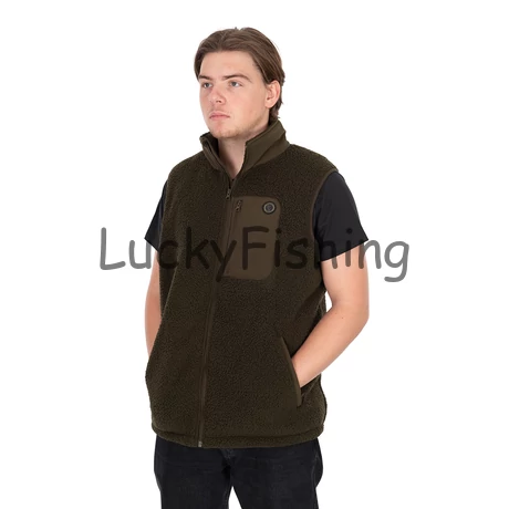 Fox Olive Sherpa Hybrid Gilet - Horgász Mellény - M