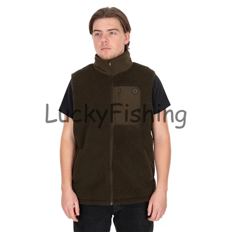 Fox Olive Sherpa Hybrid Gilet - Horgász Mellény - M