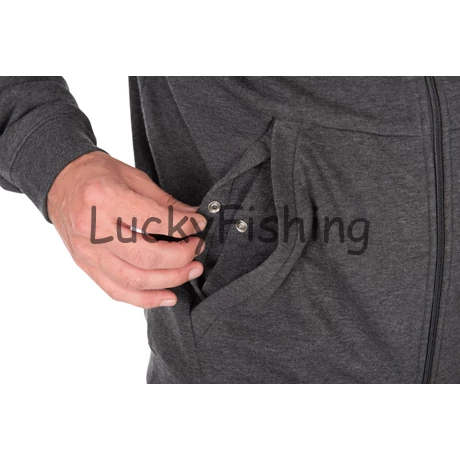 Fox Explorer Ltd Grey Hoodie – Szürke Kapucnis Pulóver – L