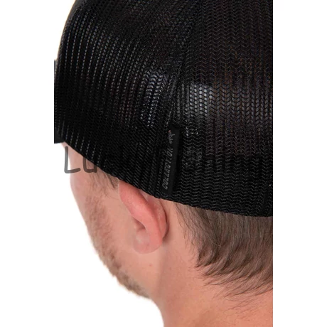 Fox Collection Trucker Cap - Black/Orange - Baseball Sapka