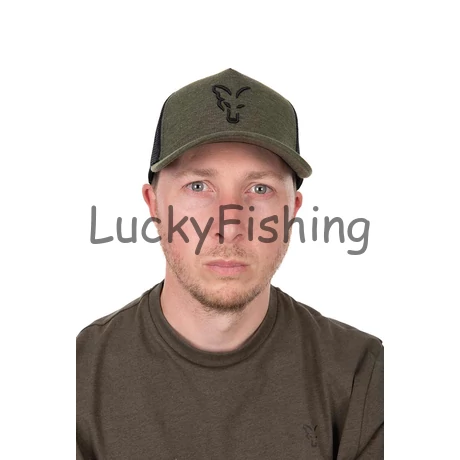 Fox Collection Trucker Cap - Green/Black - Baseball Sapka