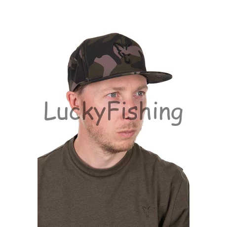 Fox Camo Snapback Baseball Sapka
