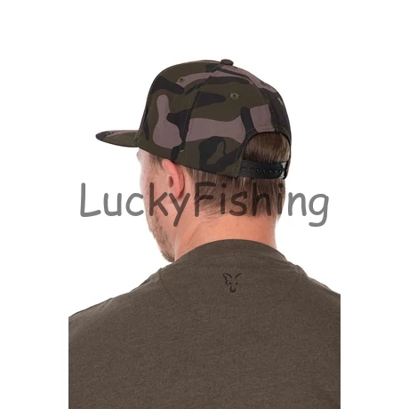 Fox Camo Snapback Baseball Sapka