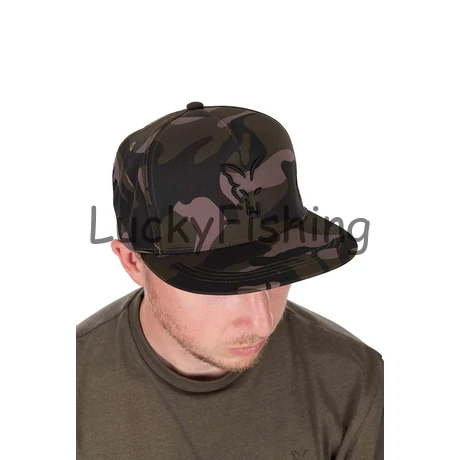 Fox Camo Snapback Baseball Sapka
