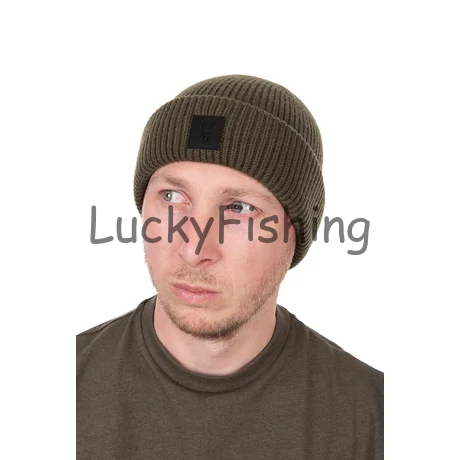 Fox Khaki HD Beanie Hat Téli Sapka