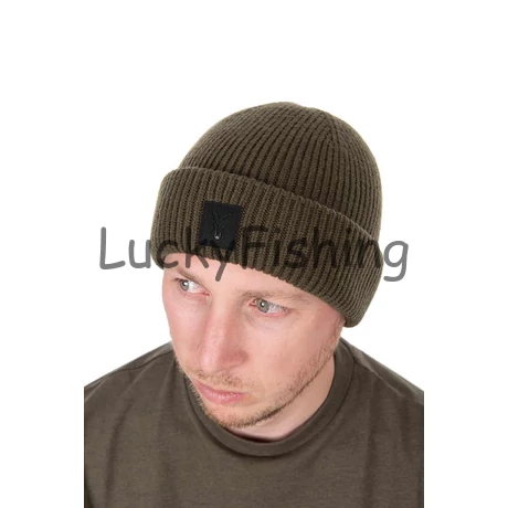 Fox Khaki HD Beanie Hat Téli Sapka
