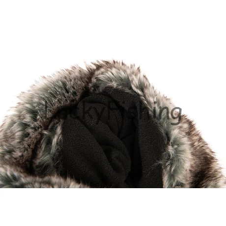 Fox Trapper Hat – Green Meleg téli Sapka