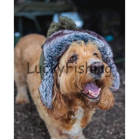 Fox Trapper Hat – Green Meleg téli Sapka