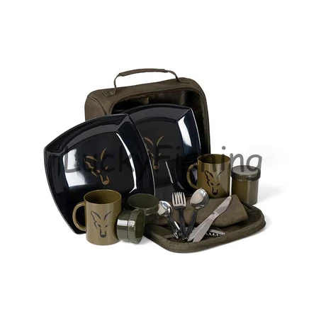 Fox Voyager 2 Man Dinner Set kétszemélyes étkészlet 28cmx12cm x28cm