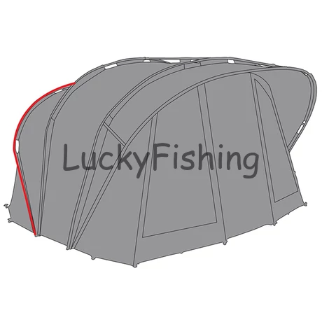 Fox R-Series 2-Person XL Bivvy – Merevítő Borda RIB #4 – Hátsó borda