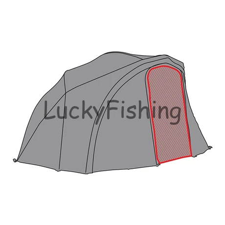 Fox R-Series Brolly System Clear Door – Átlátszó PVC Ajtó