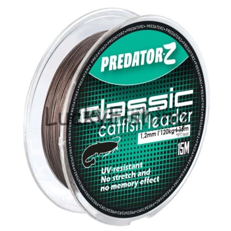 Predator-Z Classic harcsázó Előkezsinór, 1,20mm, 120kg, 15m