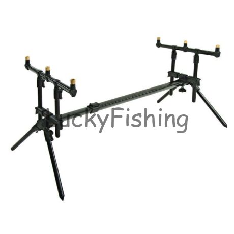 LuckyFishing DAM ROD POD + KAPÁSJELZŐ SZETT + AJÁNDÉK GUMIS BOTVILLÁVAL