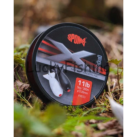 Spomb X Pro Mono 0.26mm/11lb x 300m RED (Piros)