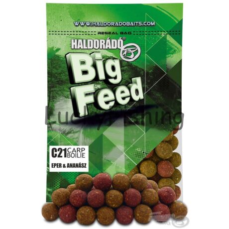 Haldorádó Big Feed - C21 Boilie - Eper & Ananász