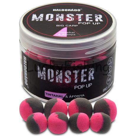 Haldorádó MONSTER Pop Up Big Carp 13,17mm - Tintahal & Áfonya
